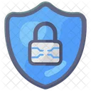 Protection Locked Shield Antivirus Icon