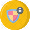 Locked Shield Protection Safety Icon