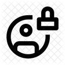User Blocked Lock Icon