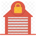 Locked Warehouse Warehouse Secure Ware House Icon