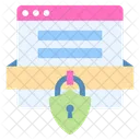 Locked Website Security Icon