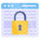 Locked Website  Icon
