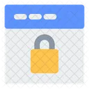 Locked Website  Icon