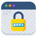 Locked Website  Symbol