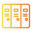 ロッカー、ロッカールーム、学校 アイコン