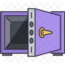 Locker Safe Bank Icon