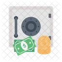 Locker Security Money Icon