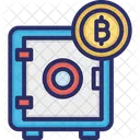 Locker Bitcoin Locker Bitcoin Storage Icon