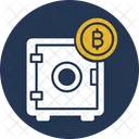Locker Bitcoin Locker Bitcoin Storage Icon