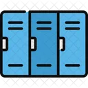 Locker Cabinet Changing Room Icon