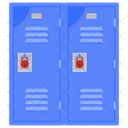 Locker Cupboards Closets Icon