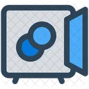 Locker Deposit Safe Icon