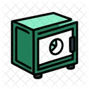 Safe Box Security Business Icon