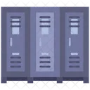Locker Room Storage Lockers Icône