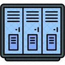 ロッカー、クローゼット、スポーツ アイコン