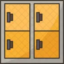 Lockers Storage Personal Icon