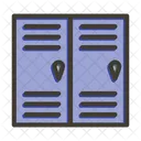 Locker Furniture School Icon