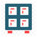 Locker Furniture School Icon