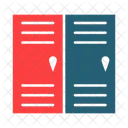 Locker Furniture School Icon