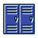 Locker Furniture School Icon