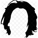 Lockige haare  Symbol