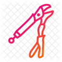Locking Pliers Plumbing Tool Icon