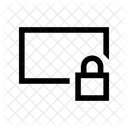ロック画面、デスクトップ、セキュリティ アイコン