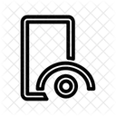 ロック画面、一目見る、安全 アイコン