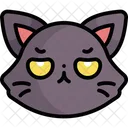 Gato Gatito Emoji Icono