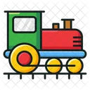 Treno Locomotivo Motore Del Treno Motore Ferroviario Icon