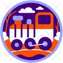 Locomotive Train Tramway Icon