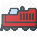 Locomotive Tranportation Shipping Icon