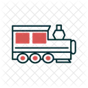Locomotive Train Transportation Icon