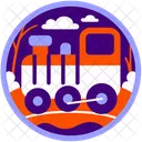 Locomotive Train Tramway 아이콘