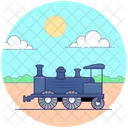 Locomotive Train Goods Train Train Engine Icon