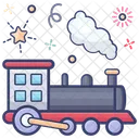 Locomotive Train Goods Train Transport Icon