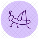 Locust Insect Swarm Icon