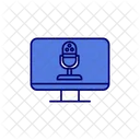 Locutor de rádio  Ícone