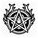 Lodernder Stern  Symbol
