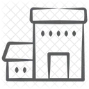 Hotel Commercial Building Accommodation Icon