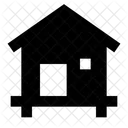 Lodging Beach Hut Icon