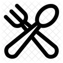 Gabel Loffel Besteck Symbol