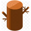 Log Wooden Isometric Icon