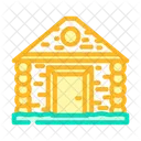 Log Cabin Redneck Icon