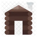 Log Cabin Icon