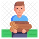 Log Carry  Icon