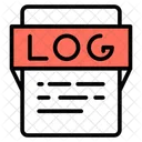 Log File File Format Filetype Icon