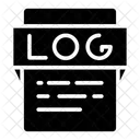 Log File File Format Filetype Icon