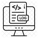 Log File File Format Filetype Icon