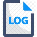 Log File Letter Icon